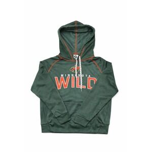 Minnesota Wild NHL Green Hoodie Hooded Sweatshirt Hockey National Hockey League
